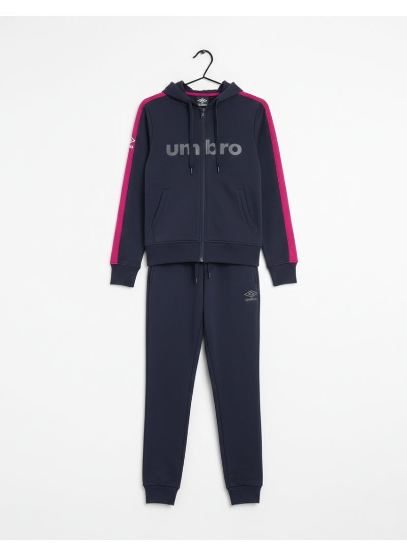 umbro Women’s 2-Piece Tracksuit Set with Hooded Zip Jacket & Jogger Pants – Casual Sportswear Lounge Wear - Image 5